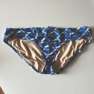 J Crew Synchronized Swim Print Bikini Bottom